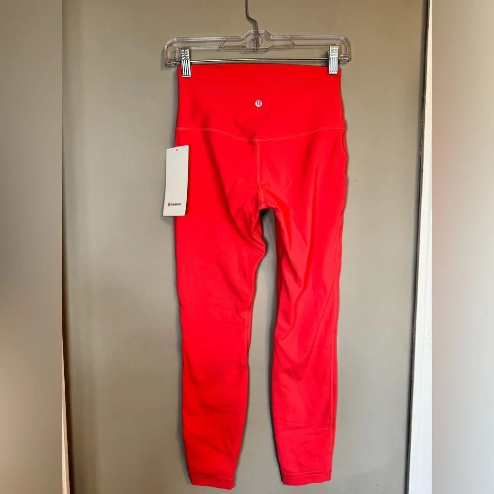 NWT Lululemon Coral Pink Align HR Leggings 25” - Picture 8 of 9